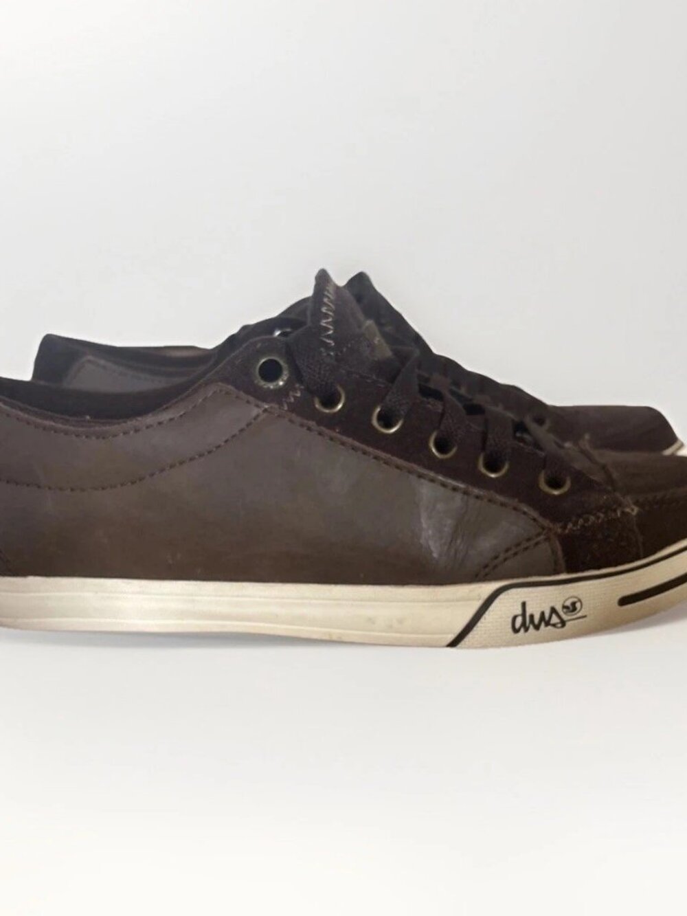 DVS Farah Brown Leather Skate Shoes Women’s 9.5